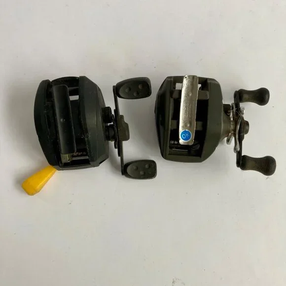 Lot 2 Vintage Bait Casting Reels Abu Garcia Ambassadeur Max & Shimano B-Mag 1000 - Picture 6 of 6